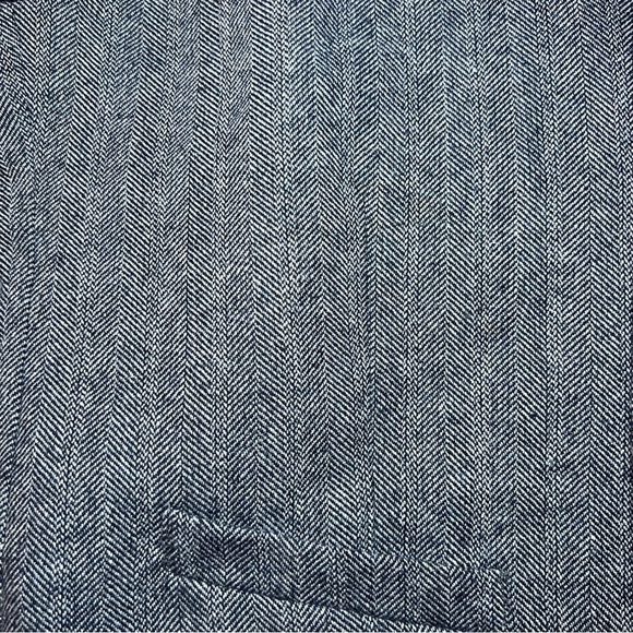 Ruth & Boaz Men’s Wool Blend Tweed Vest Navy Blue - Picture 4 of 7